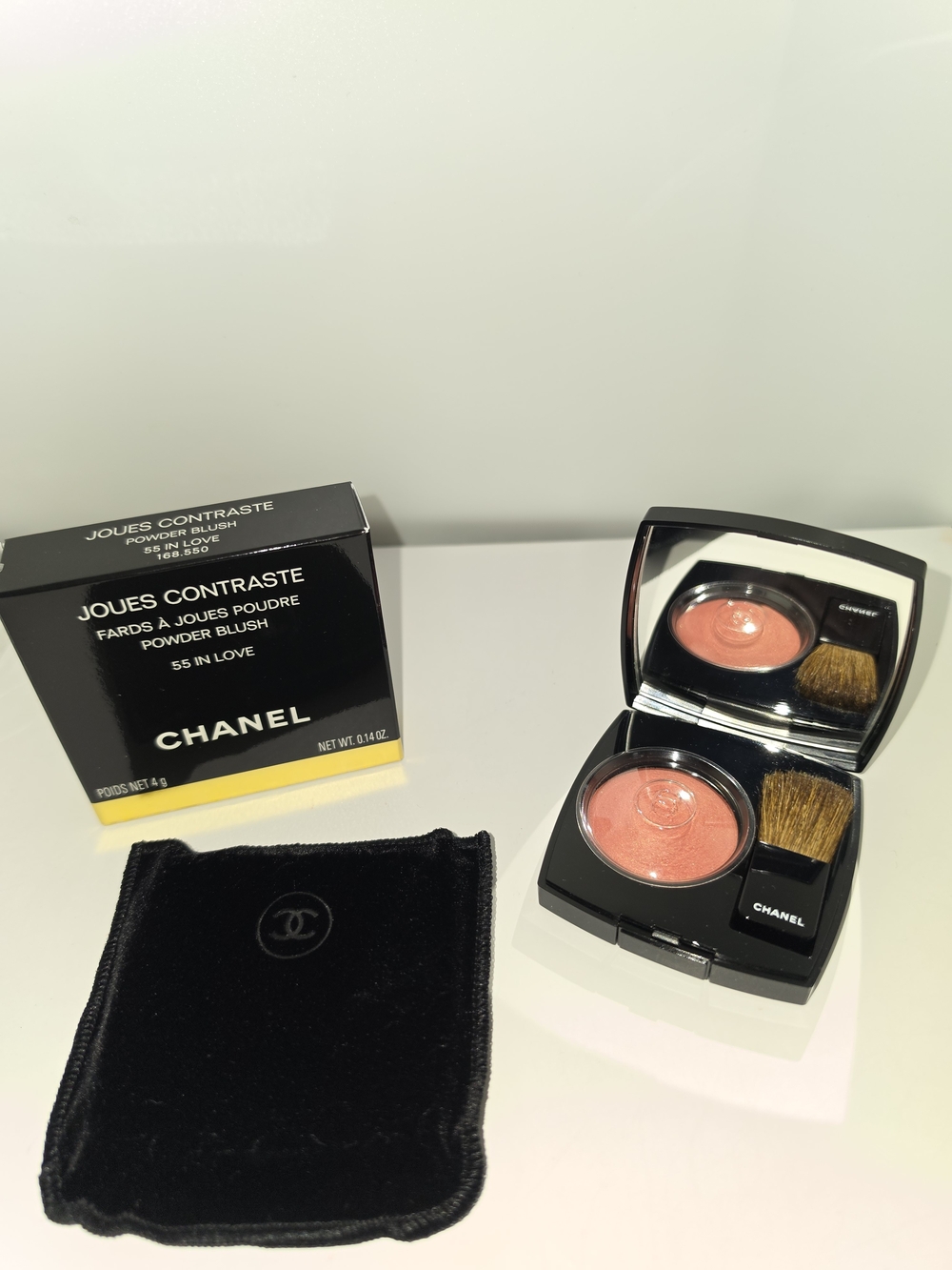 CHANEL Powder Blush Joues Contraste #55 -  "IN LOVE"